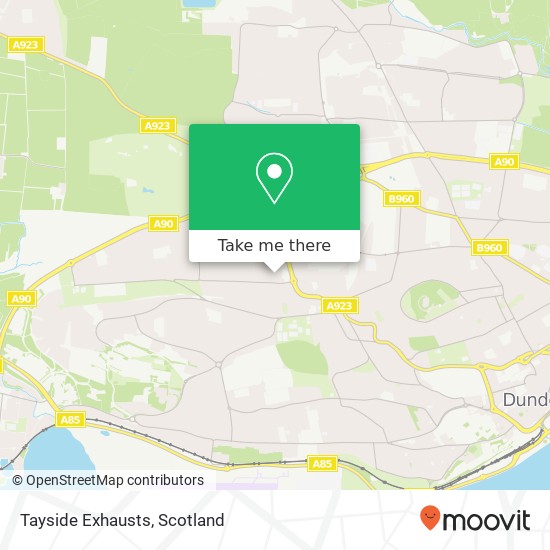 Tayside Exhausts map