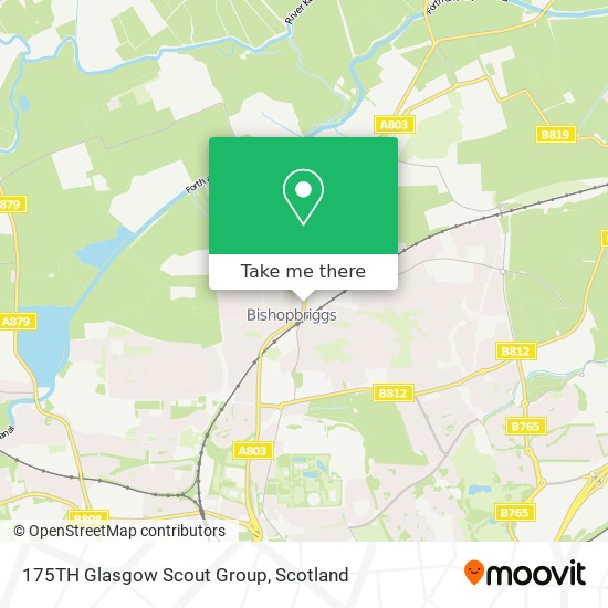 175TH Glasgow Scout Group map