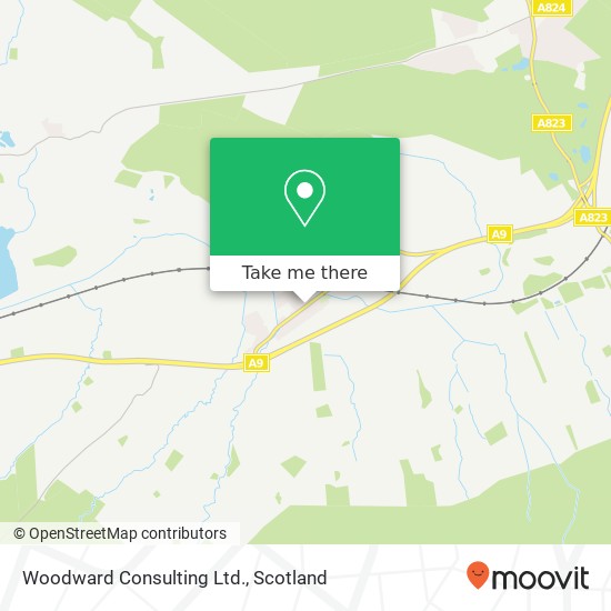 Woodward Consulting Ltd. map
