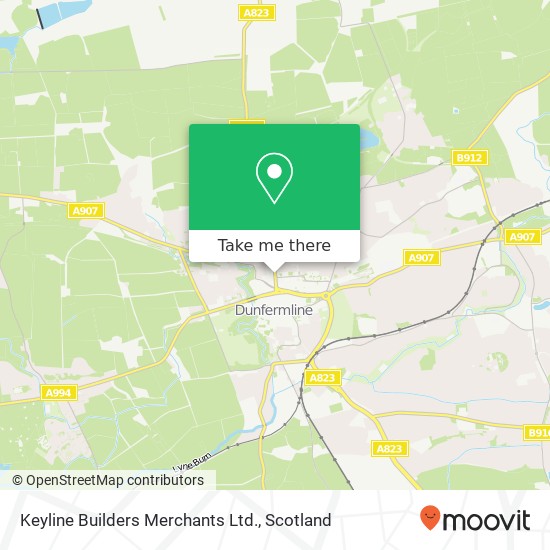 Keyline Builders Merchants Ltd. map