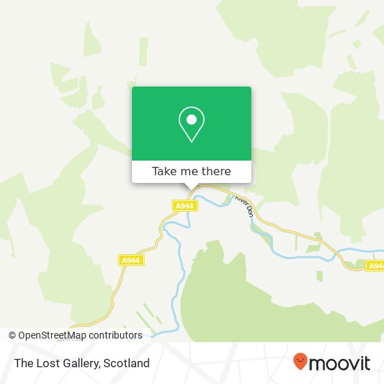 The Lost Gallery map