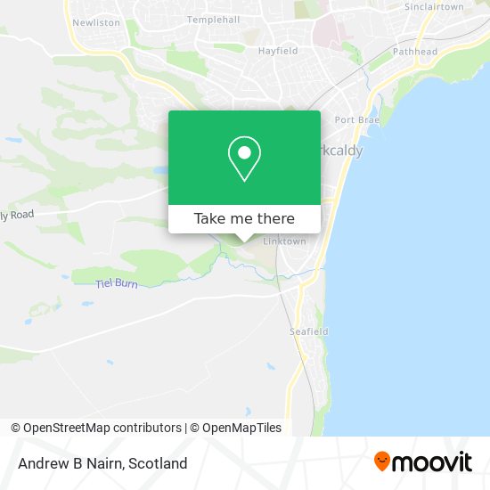 Andrew B Nairn map