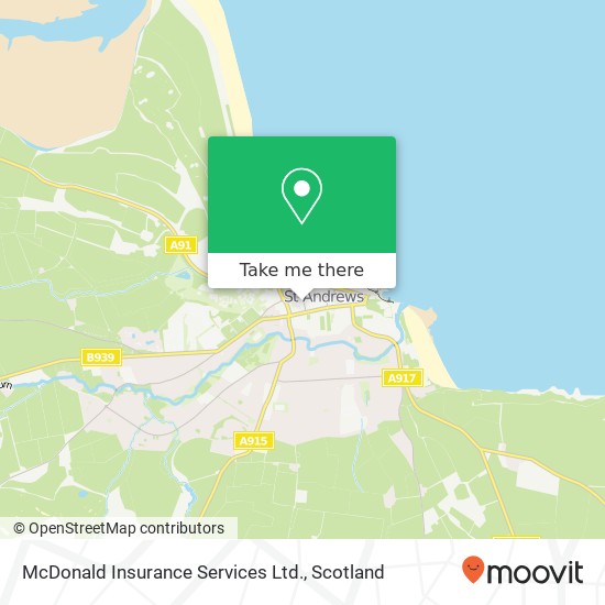 McDonald Insurance Services Ltd. map