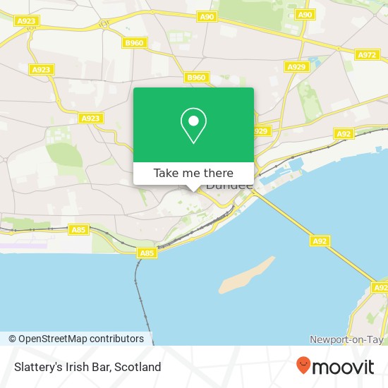 Slattery's Irish Bar map