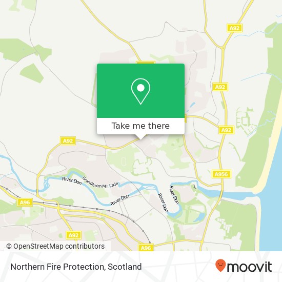 Northern Fire Protection map
