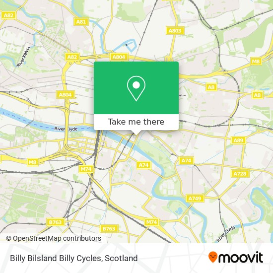 Billy Bilsland Billy Cycles map