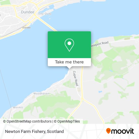 Newton Farm Fishery map