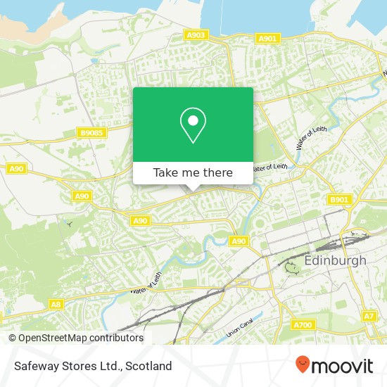 Safeway Stores Ltd. map