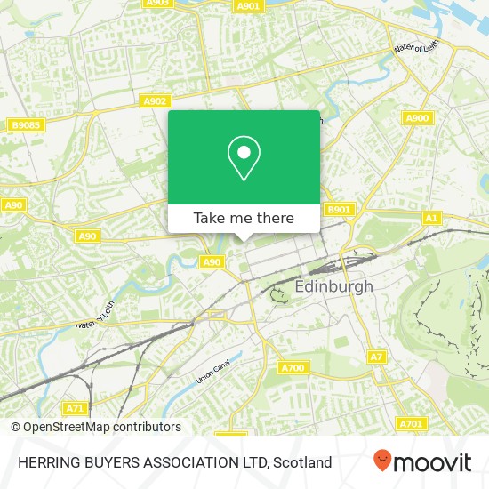 HERRING BUYERS ASSOCIATION LTD map