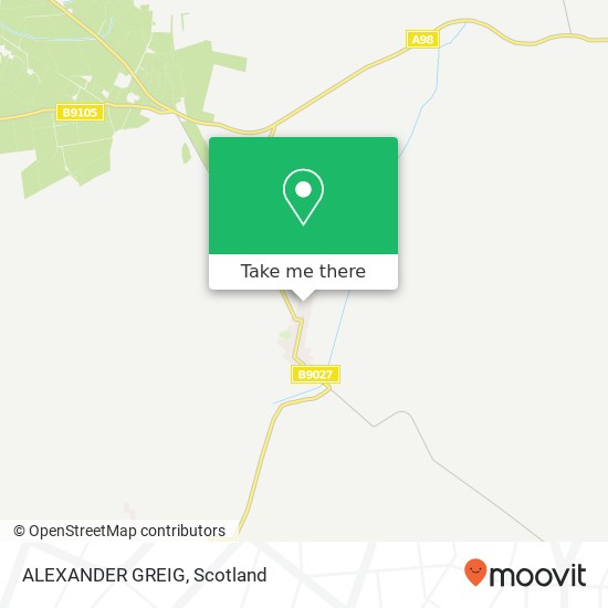 ALEXANDER GREIG map