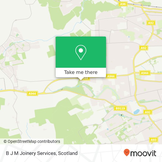 B J M Joinery Services map