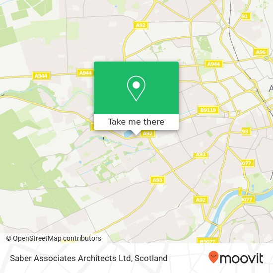 Saber Associates Architects Ltd map