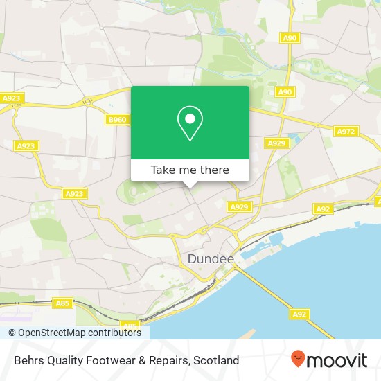 Behrs Quality Footwear & Repairs map