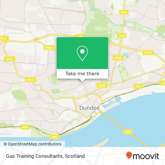 Gas Training Consultants map