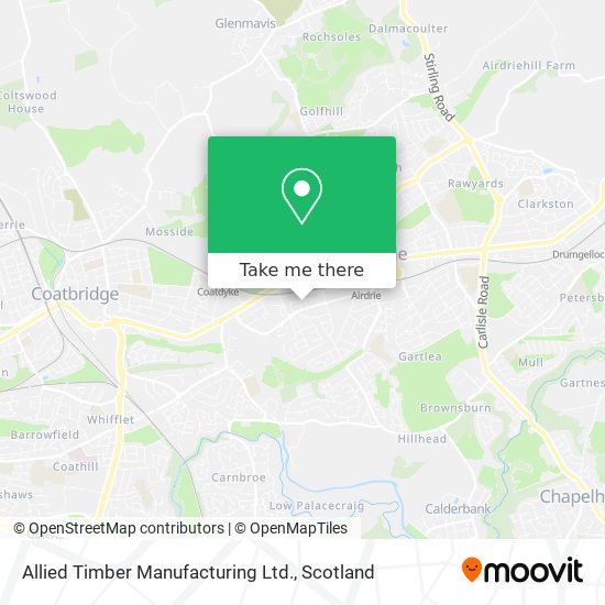 Allied Timber Manufacturing Ltd. map