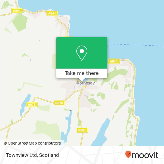 Townview Ltd map