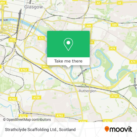 Strathclyde Scaffolding Ltd. map