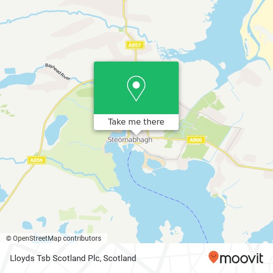 Lloyds Tsb Scotland Plc map