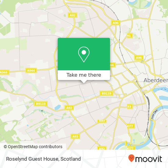 Roselynd Guest House map