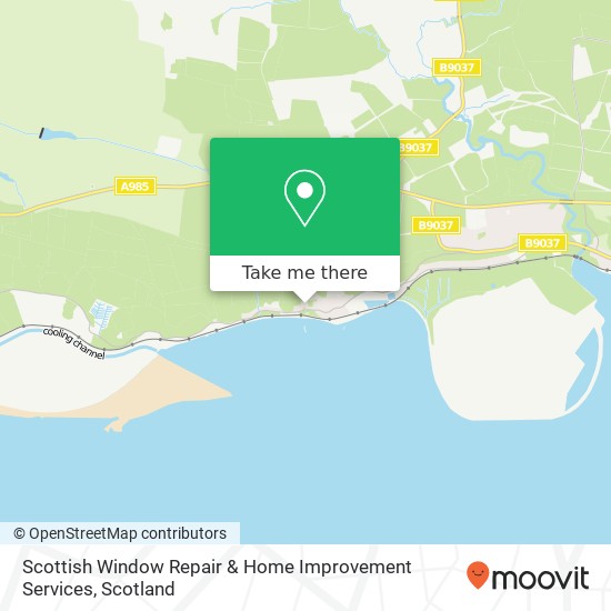 Scottish Window Repair & Home Improvement Services map