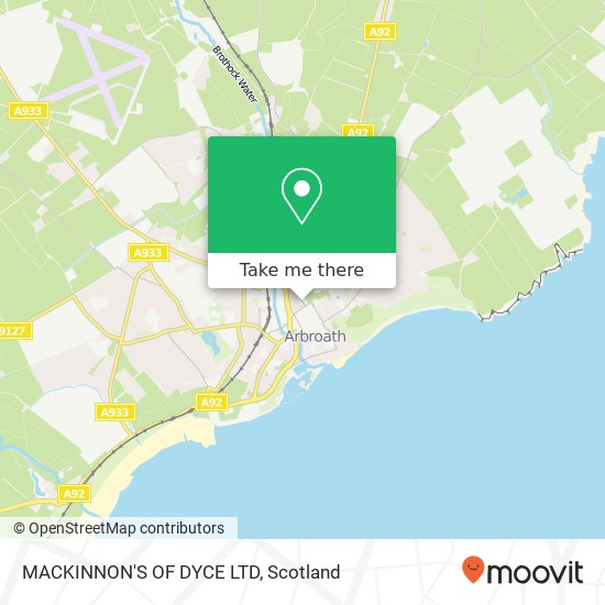 MACKINNON'S OF DYCE LTD map