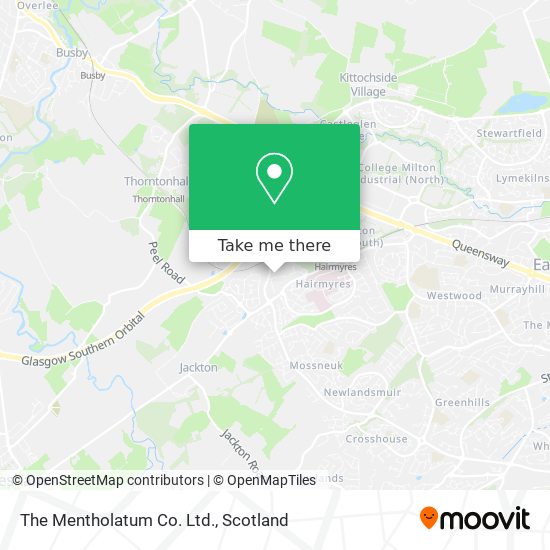The Mentholatum Co. Ltd. map