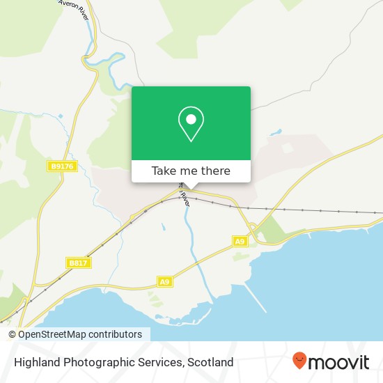 Highland Photographic Services map