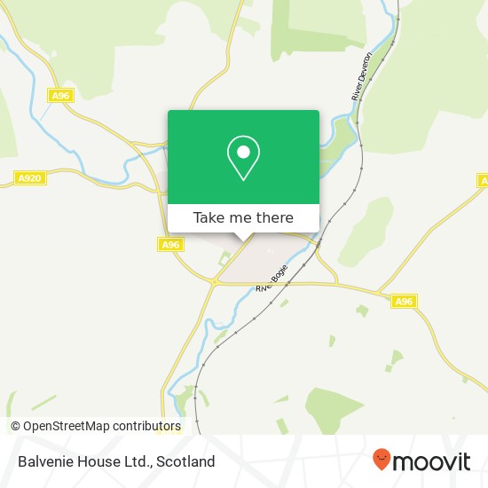 Balvenie House Ltd. map