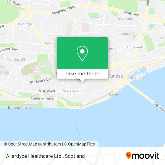 Allardyce Healthcare Ltd. map