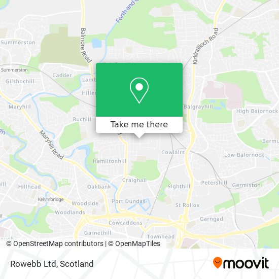 Rowebb Ltd map