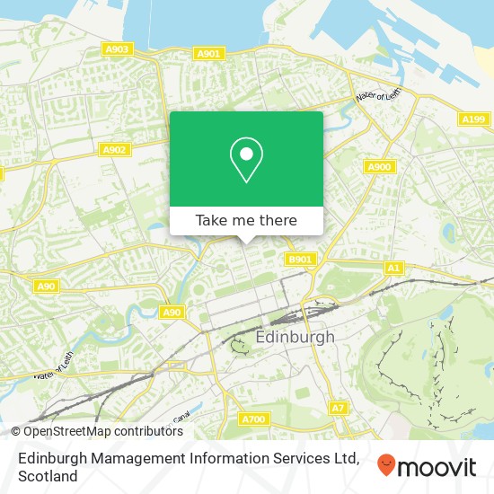 Edinburgh Mamagement Information Services Ltd map