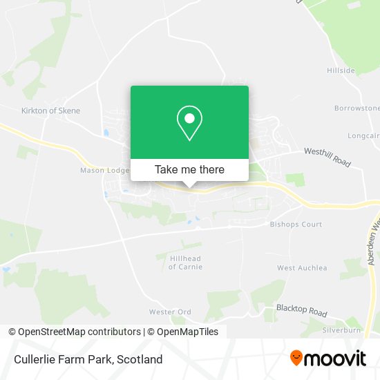 Cullerlie Farm Park map