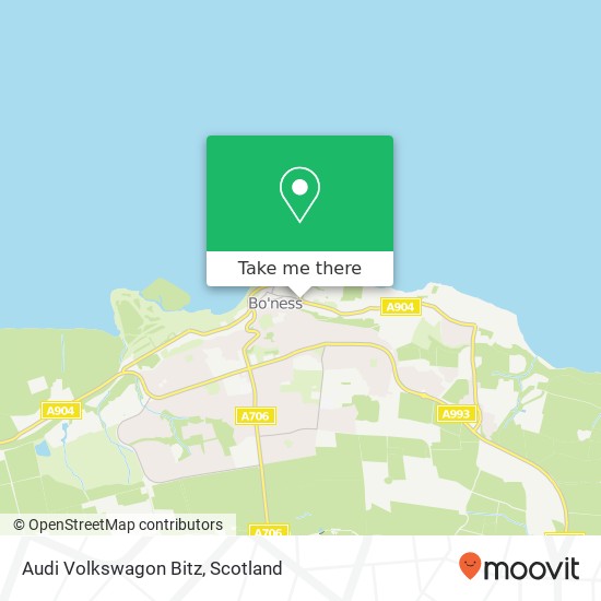 Audi Volkswagon Bitz map