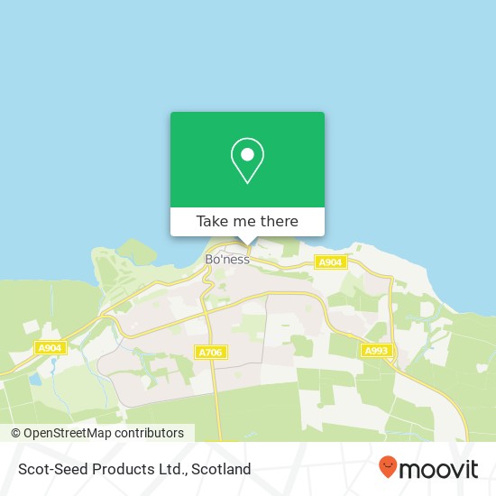 Scot-Seed Products Ltd. map