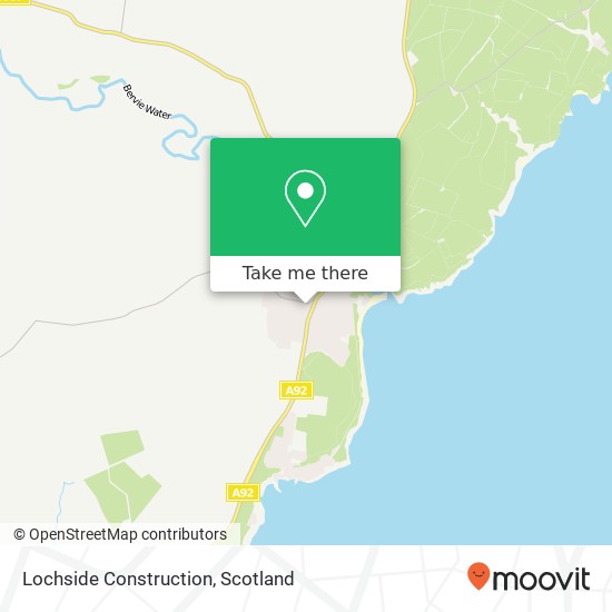Lochside Construction map