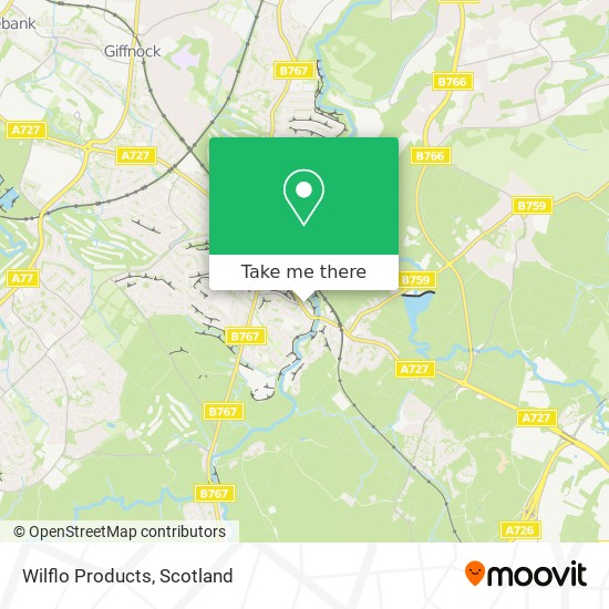 Wilflo Products map