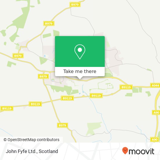 John Fyfe Ltd. map