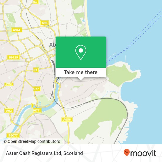 Aster Cash Registers Ltd map