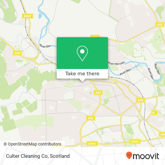 Culter Cleaning Co map