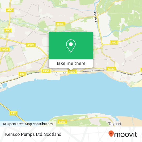 Kensco Pumps Ltd map