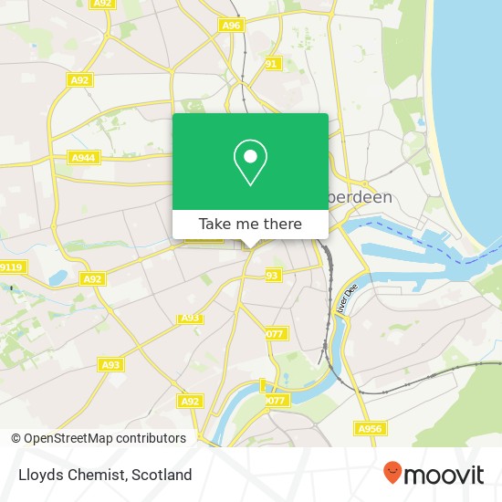 Lloyds Chemist map