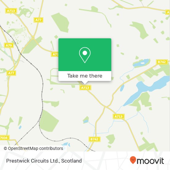 Prestwick Circuits Ltd. map