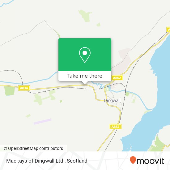 Mackays of Dingwall Ltd. map