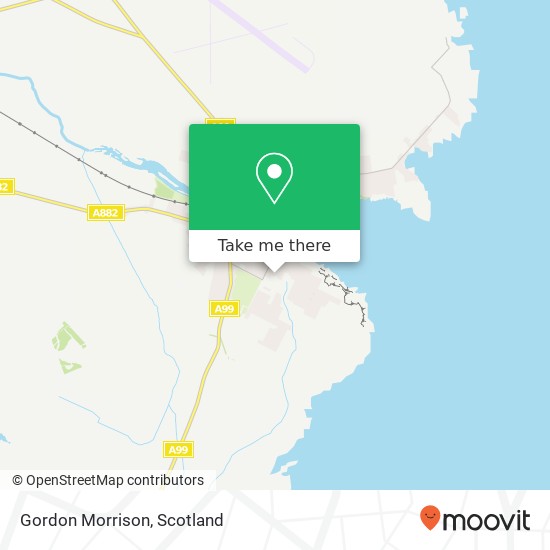 Gordon Morrison map