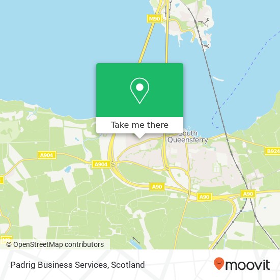 Padrig Business Services map