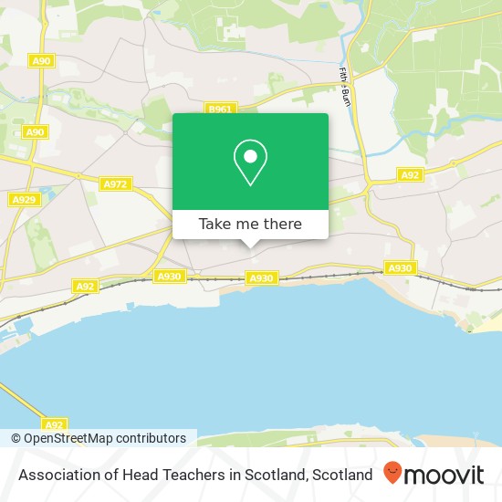 Association of Head Teachers in Scotland map