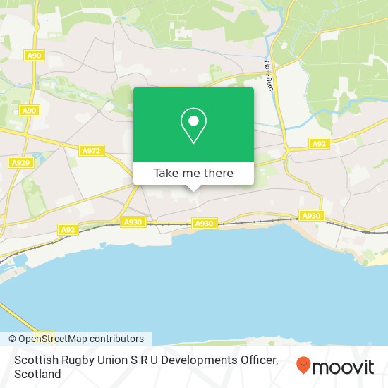 Scottish Rugby Union S R U Developments Officer map