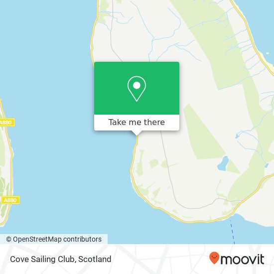 Cove Sailing Club map