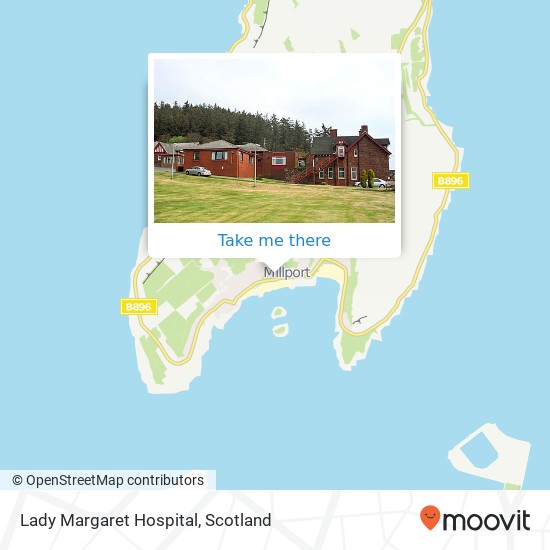 Lady Margaret Hospital map