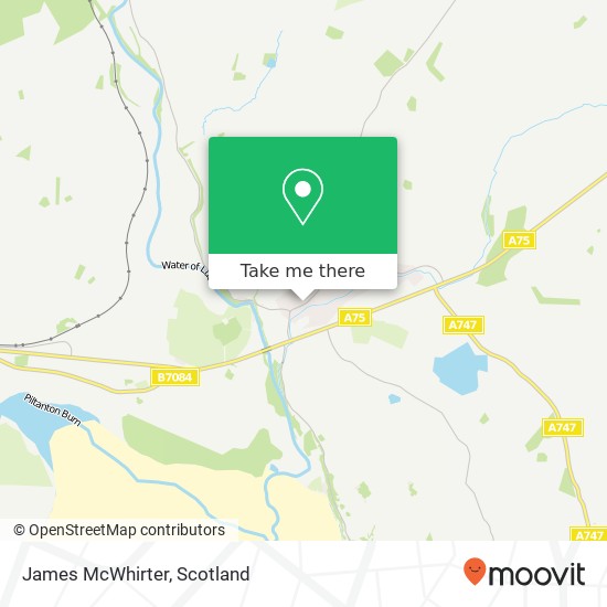 James McWhirter map